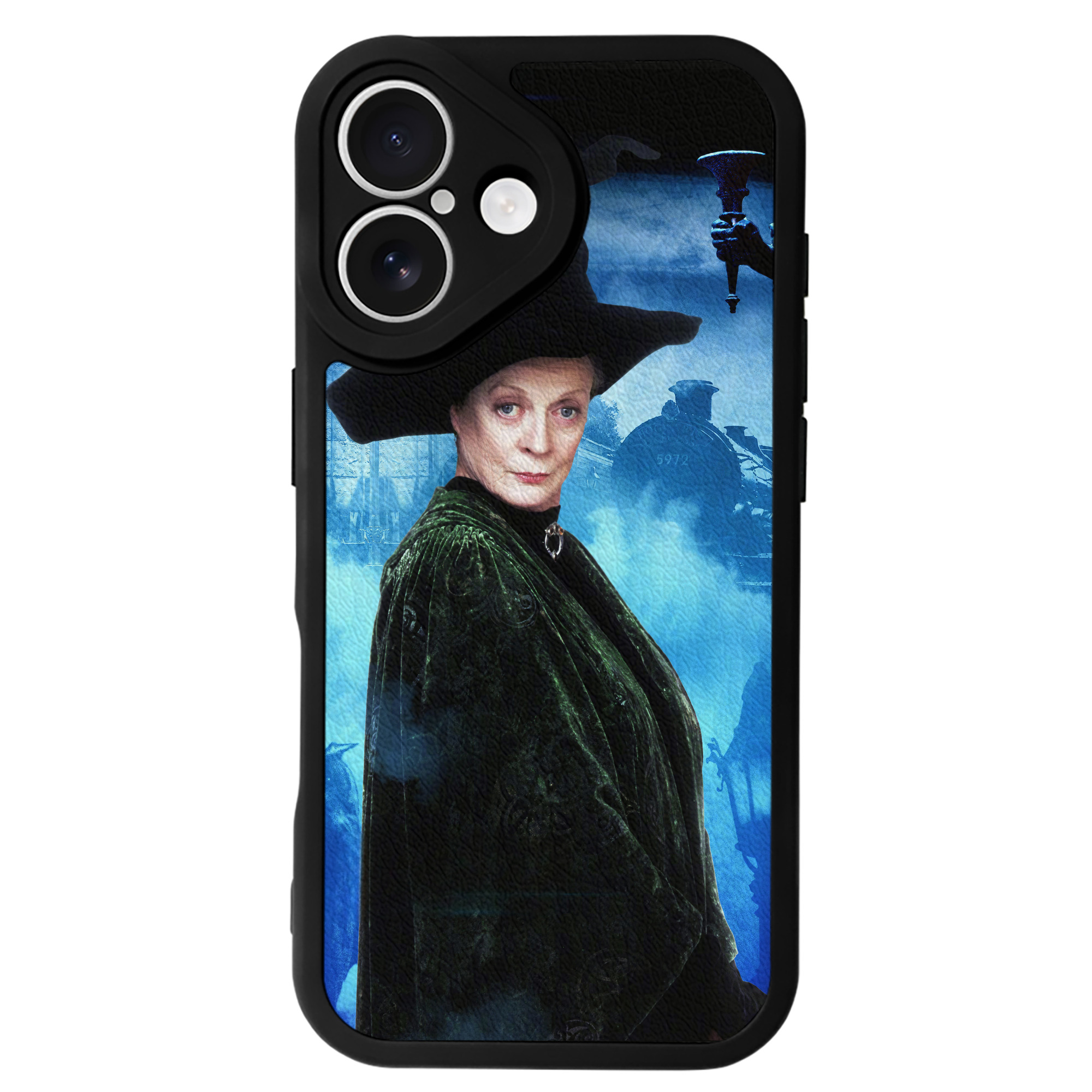 （画像用） Harry Potter ハリー・ポッターシリーズ 【iPhone 16シリーズ対応】シリコンスマホケース（レザー調） 材質：シリコン